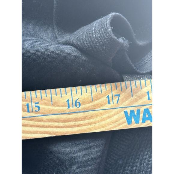 MARCELLA NYC Innogen Jersey A-Line Pocket Fit Flare Maxi Dress Black Size Large - Picture 13 of 13